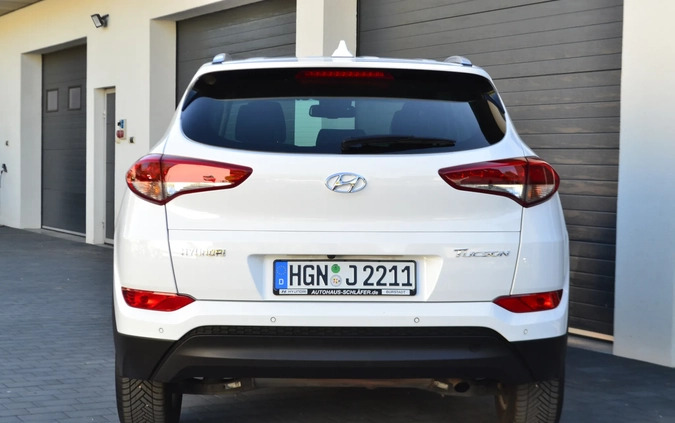 Hyundai Tucson cena 69900 przebieg: 110000, rok produkcji 2018 z Gryfino małe 781